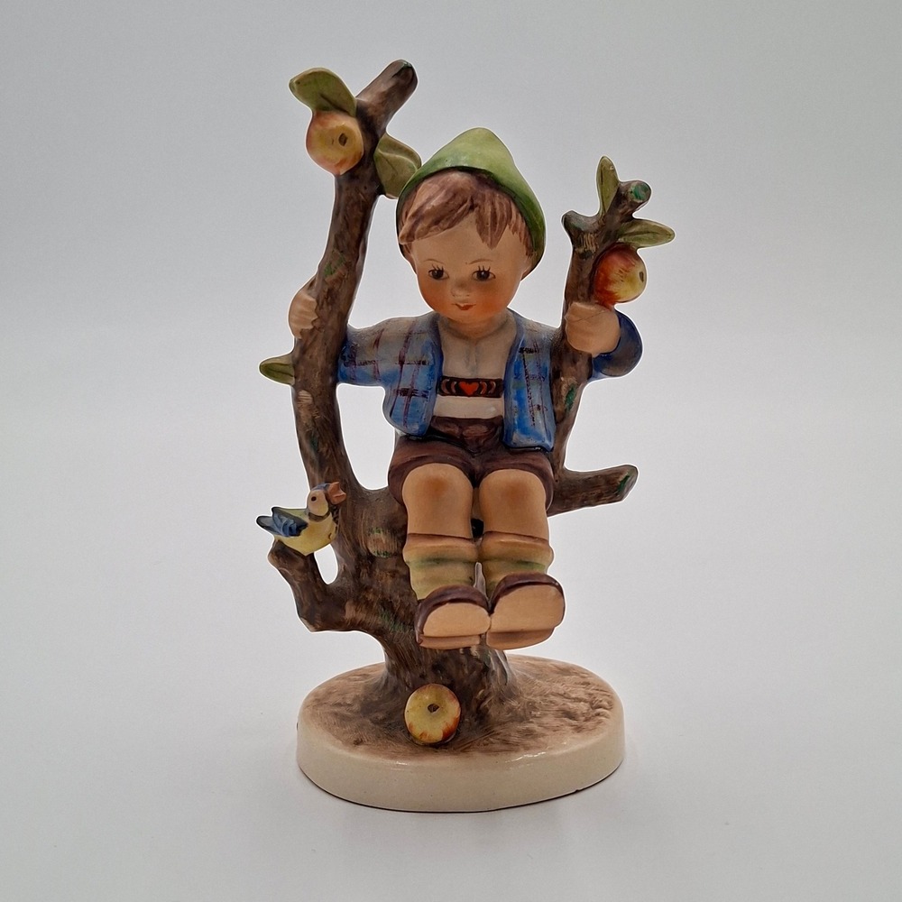 Vintage Goebel M.I. Hummel Apple Tree Boy 142/I TMK3 5.75" West Germany